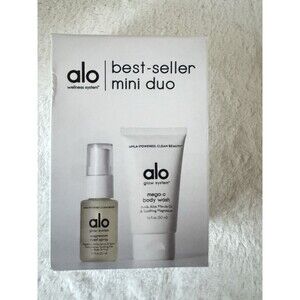 ALO Best Seller Mini Duo Glow System - Magnesium Reset / Body Wash